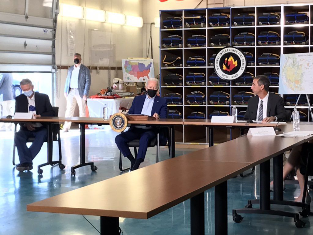 Biden at NIFC